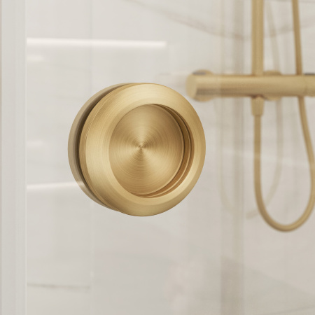 Комплект фурнитуры СП-ПБЗ3 для раздвижной душевой кабины из стекла